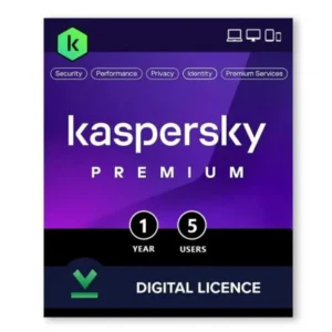 Kaspersky Antivirus Premium – 5 Dispositivos | 1 Ano | Licença Digital